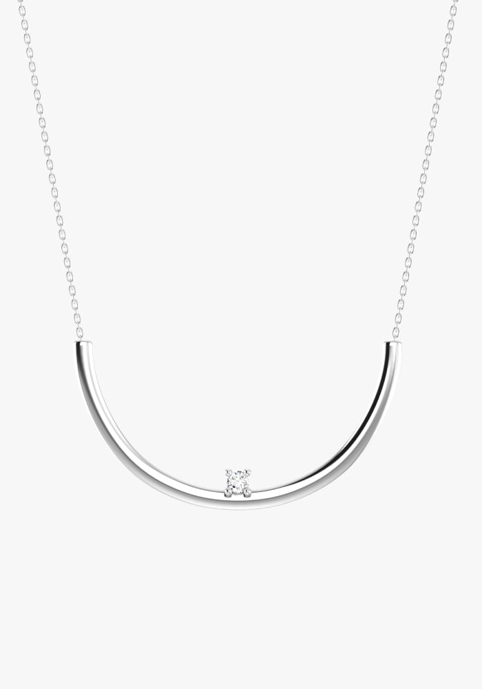 Tiffany & Co. Sterling Silver Paloma Picasso Crescent Moon Pendant Necklace  | Tiffany & Co. Accessories | Bag Borrow or Steal